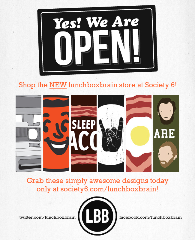 Shop the official lunchboxbrain store at Society6
