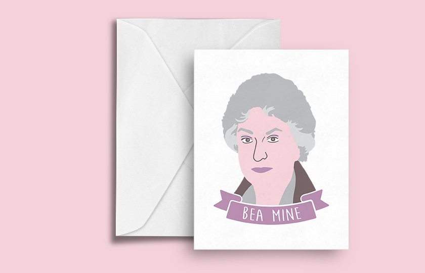 Bea Mine - Free Valentine's Day Card