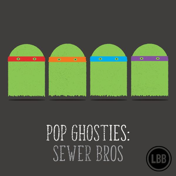 Pop Ghosties - Sewer Bros. by lunchboxbrain